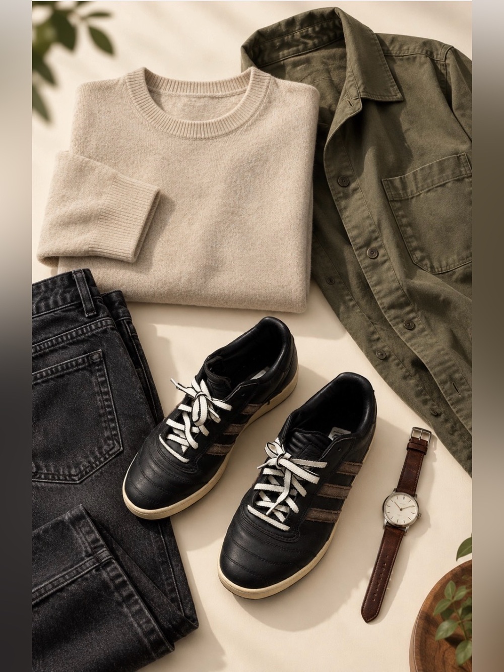 adidas Originals Samba JP "Core Black" Men's-David Beckham Collection